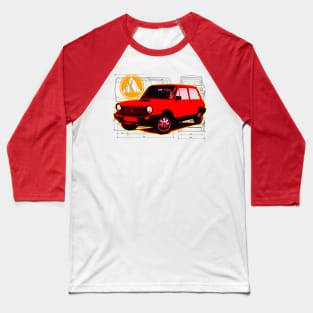 AUTOBIANCHI A112 - advert Baseball T-Shirt